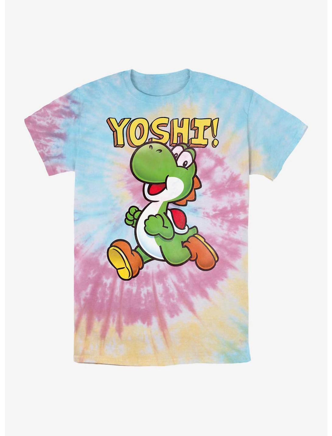 Nintendo Super Mario Yoshi Tie-Dye T-Shirt, BLUPNKLY, hi-res