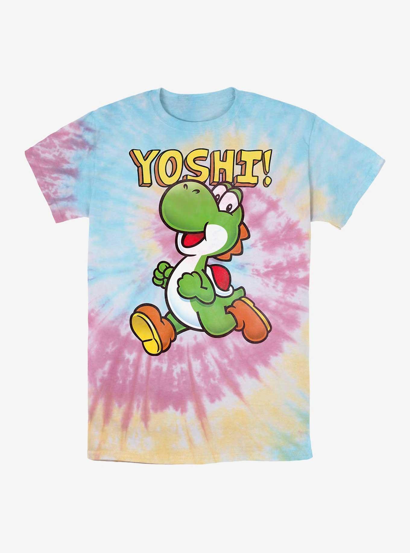 Nintendo Super Mario Yoshi Tie-Dye T-Shirt, , hi-res