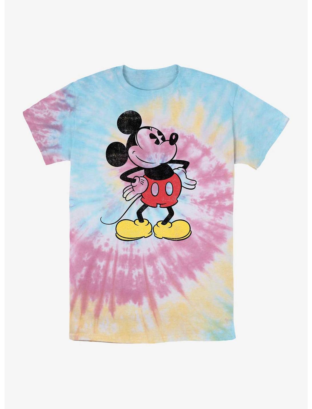 Disney Mickey Mouse Classic Vintage Tie-Dye T-Shirt, BLUPNKLY, hi-res