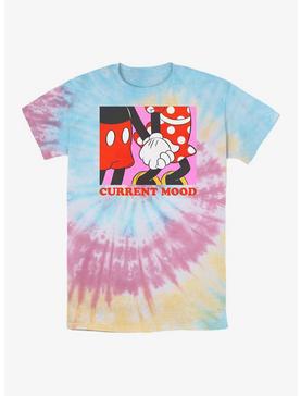 Disney Minnie Mouse Hold Hands Current Mood Tie-Dye T-Shirt, , hi-res