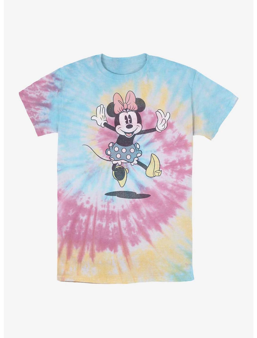 Disney Minnie Mouse Jump Tie-Dye T-Shirt, BLUPNKLY, hi-res