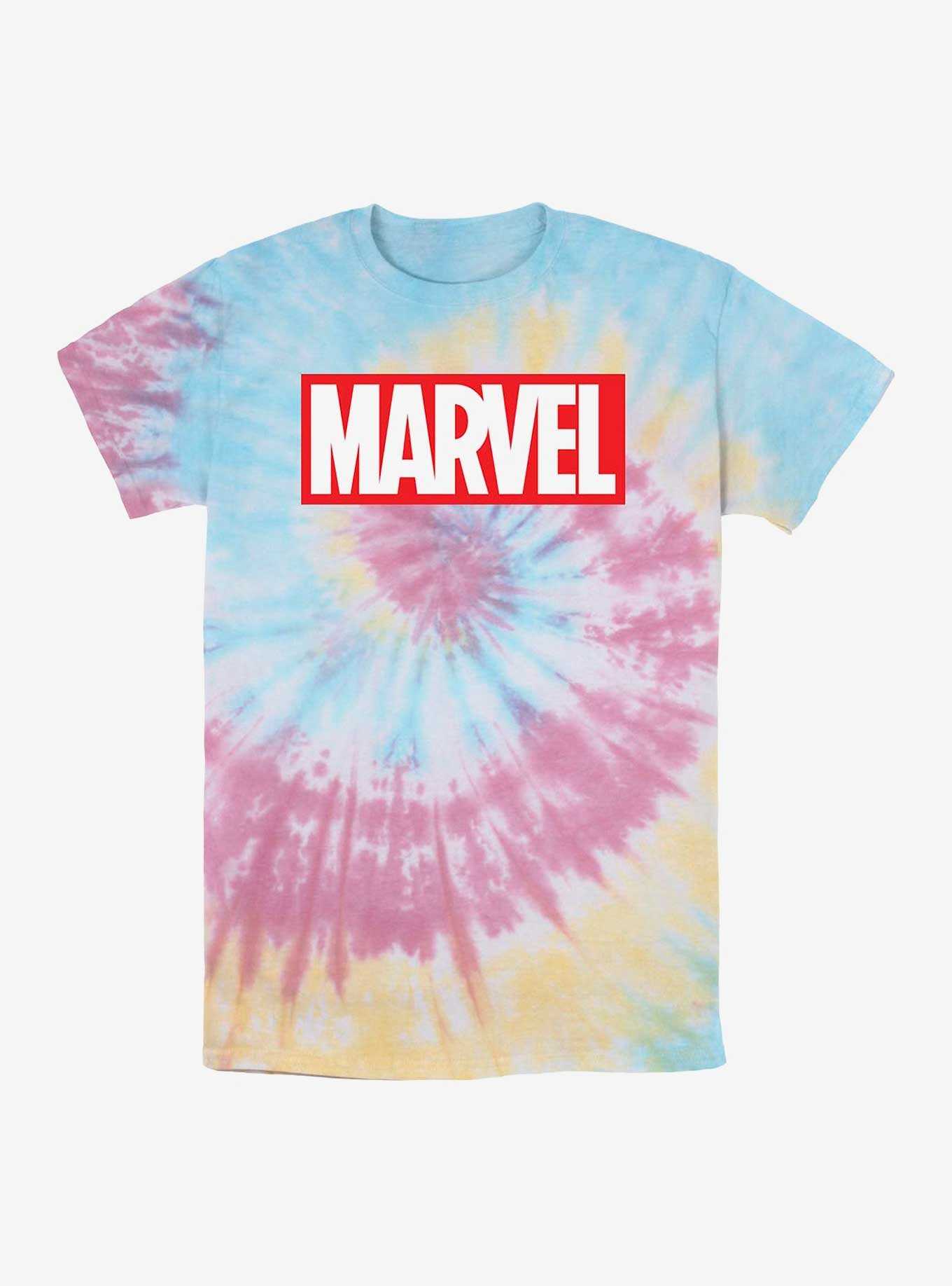 Marvel Logo Tie-Dye T-Shirt, , hi-res