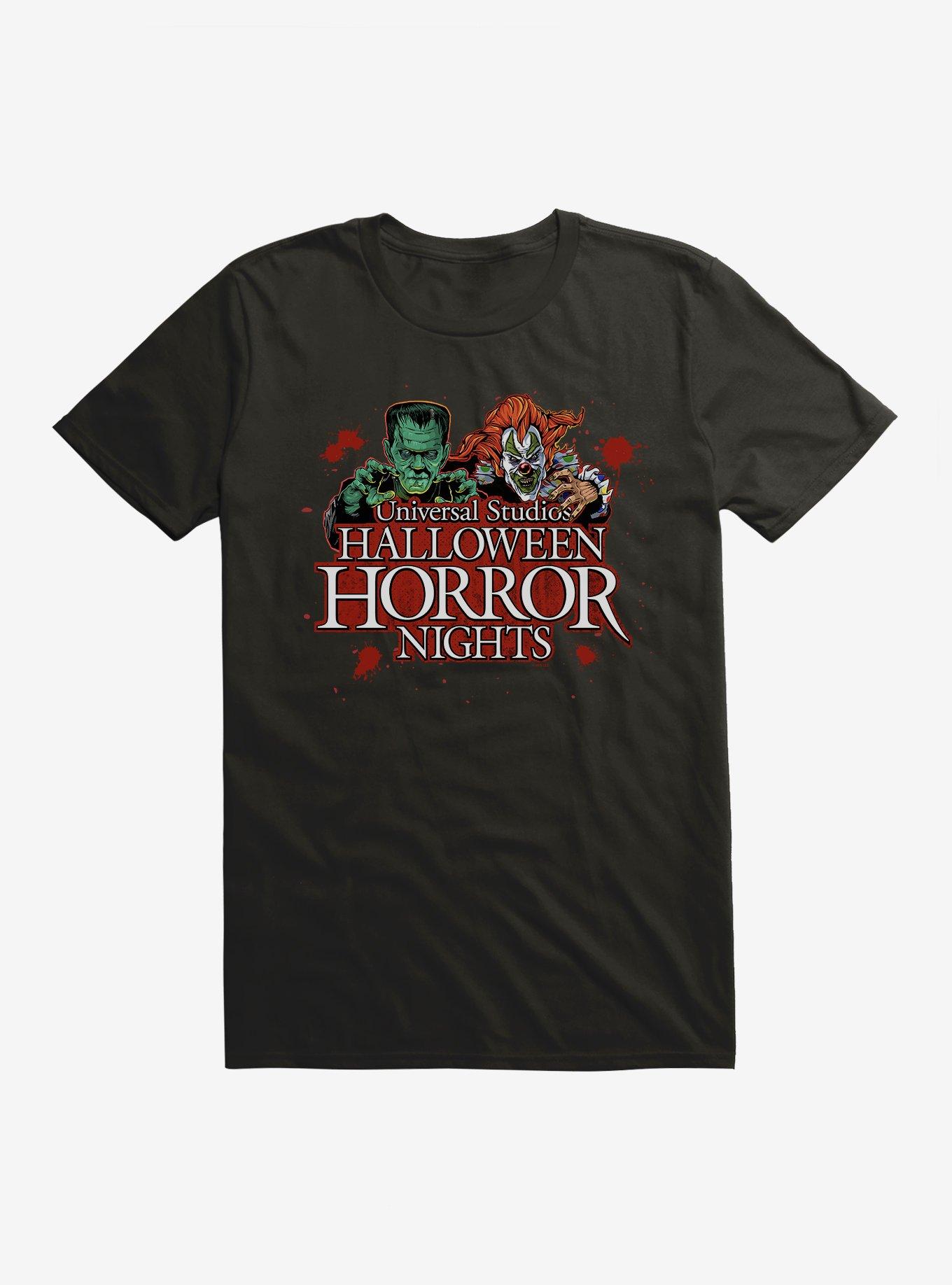 Halloween Horror Nights Classic Monsters T-Shirt, BLACK, hi-res