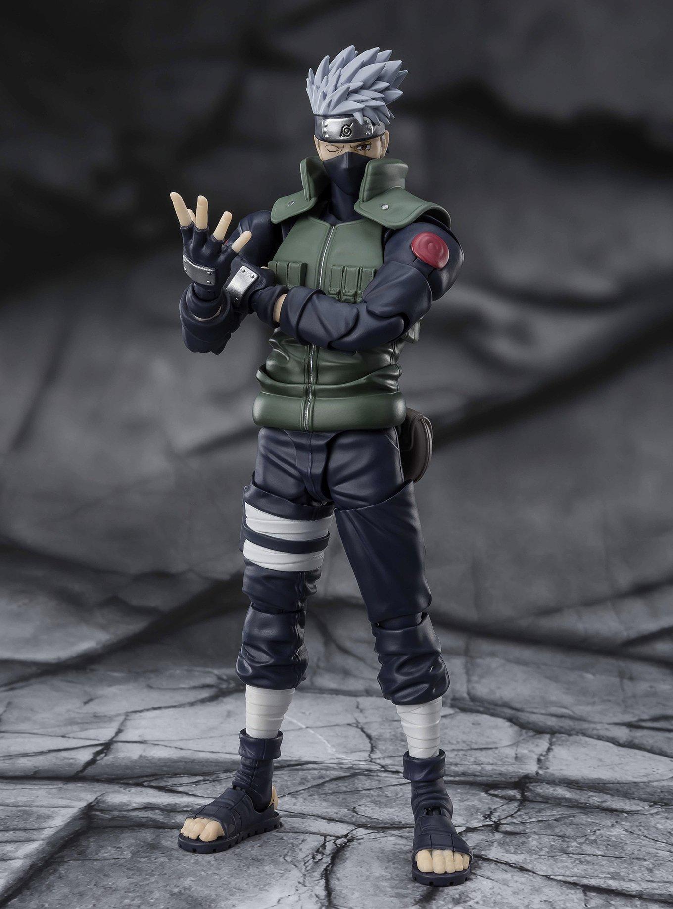 Bandai Spirits Naruto Shippuden S.H.Figuarts Kakashi Hatake (Famed Sharingan Hero Ver.) Figure, , hi-res