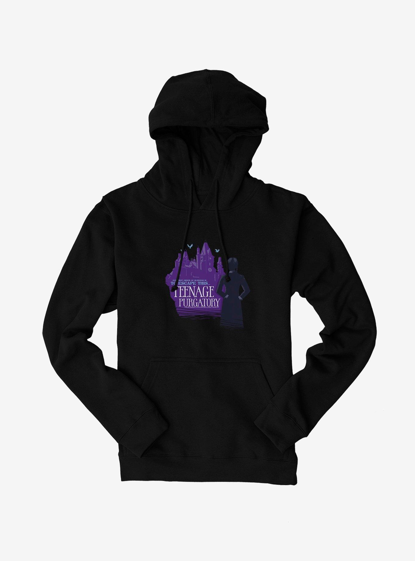Wednesday Teenage Purgatory Hoodie, , hi-res