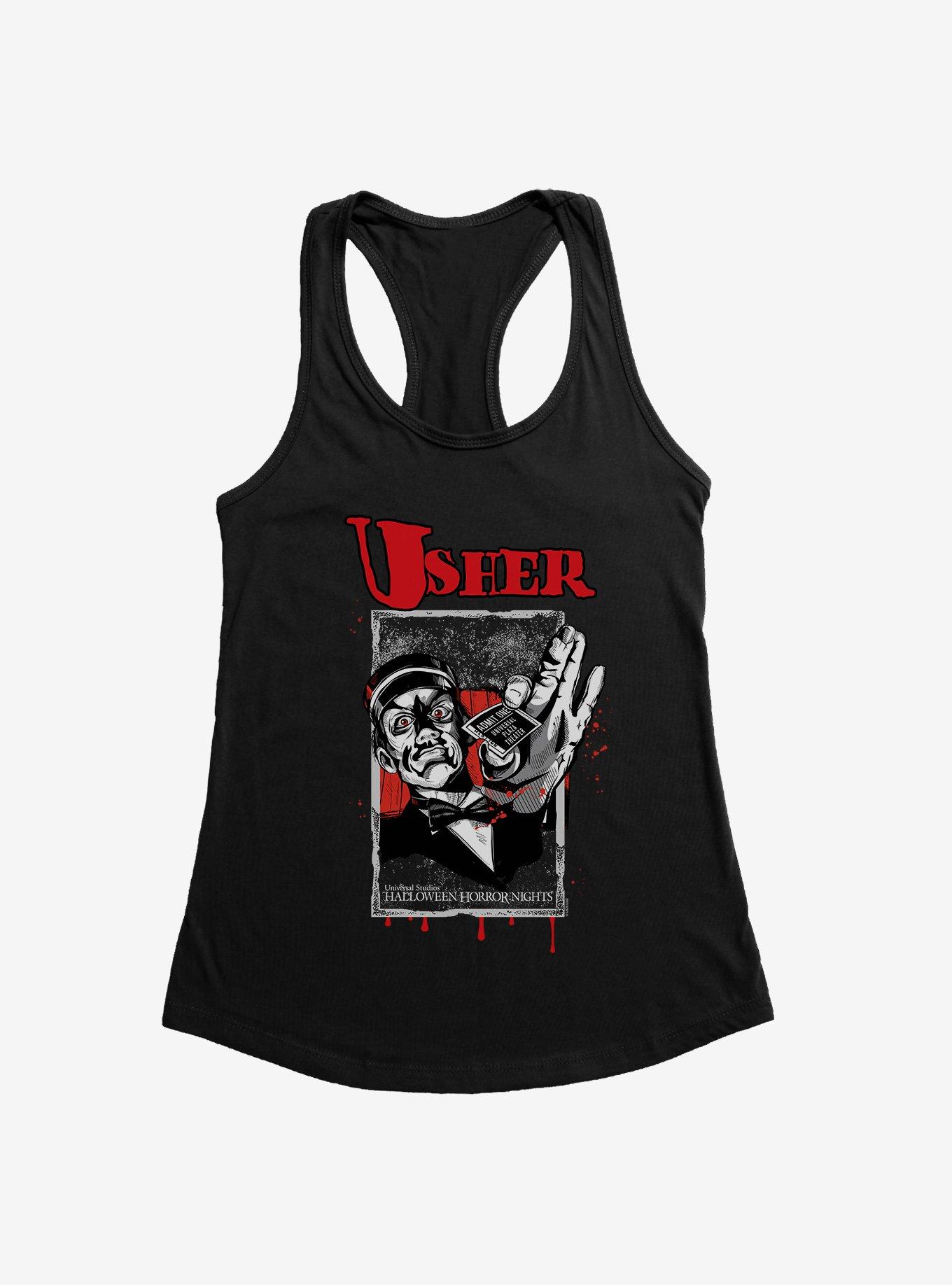 Halloween Horror Nights Usher Womens Tank Top, , hi-res
