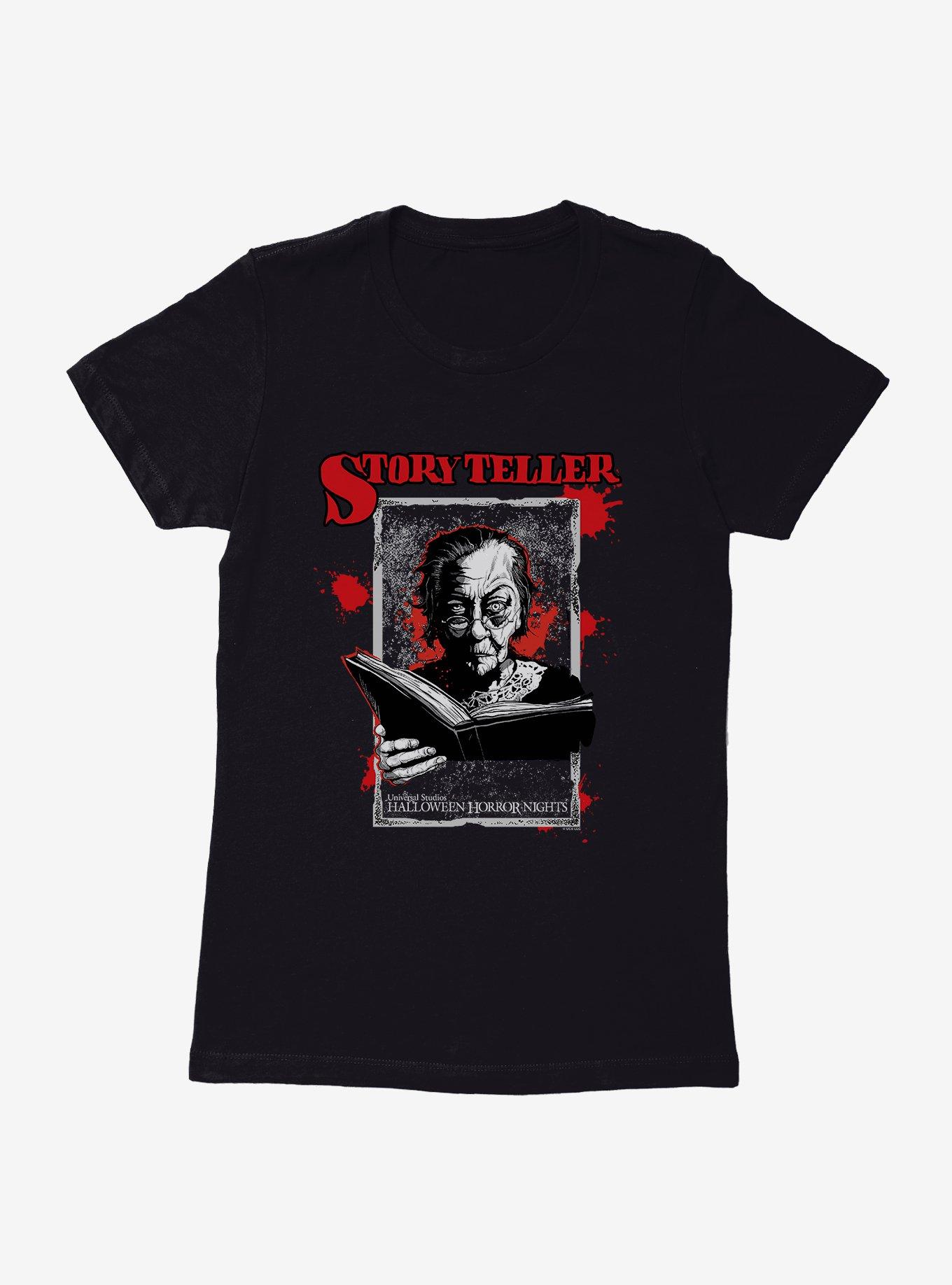 Halloween Horror Nights Story Teller Womens T-Shirt, , hi-res