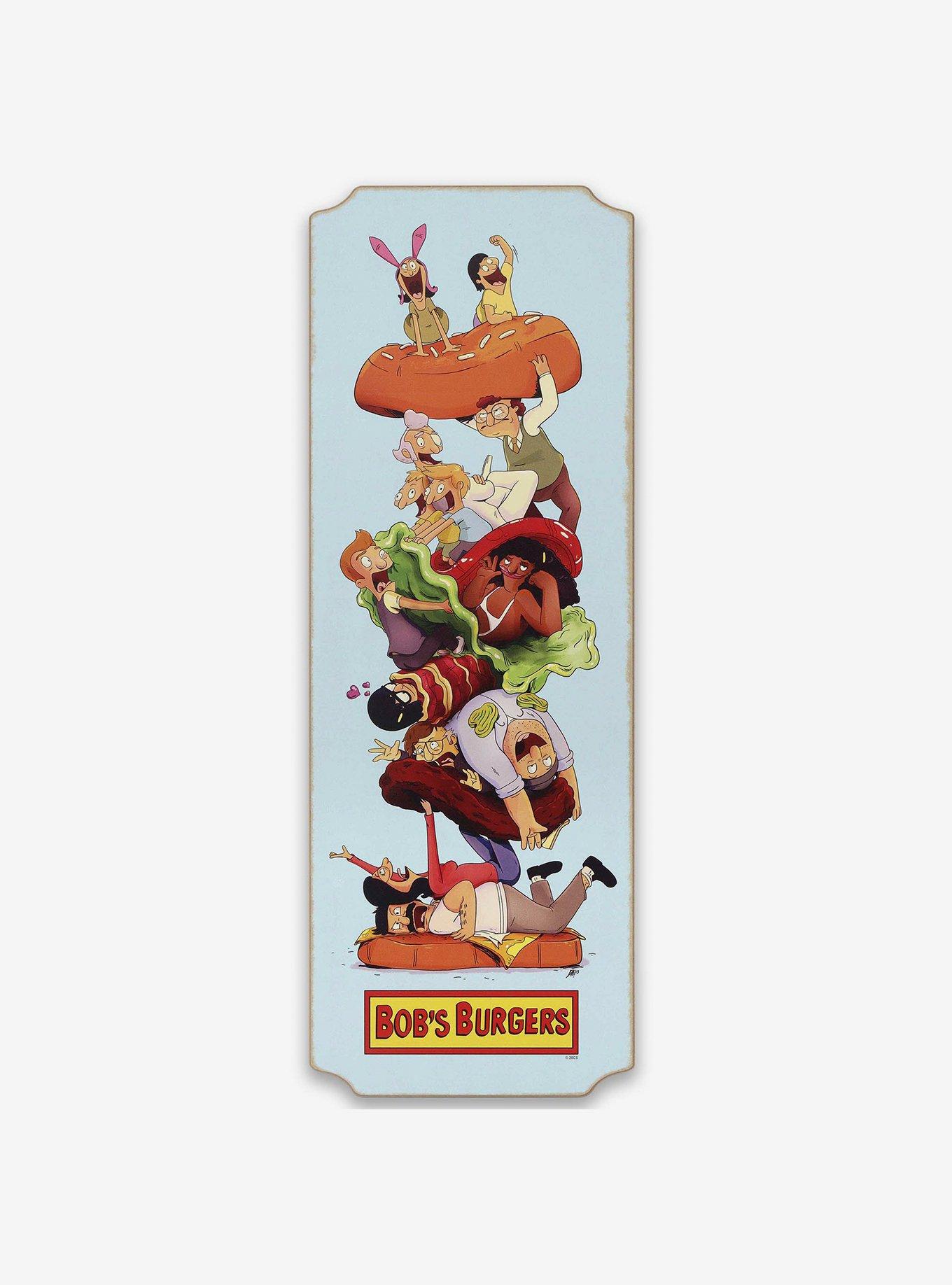 Bob's Burgers Character Group Vertical Wood Wall Decor, , hi-res