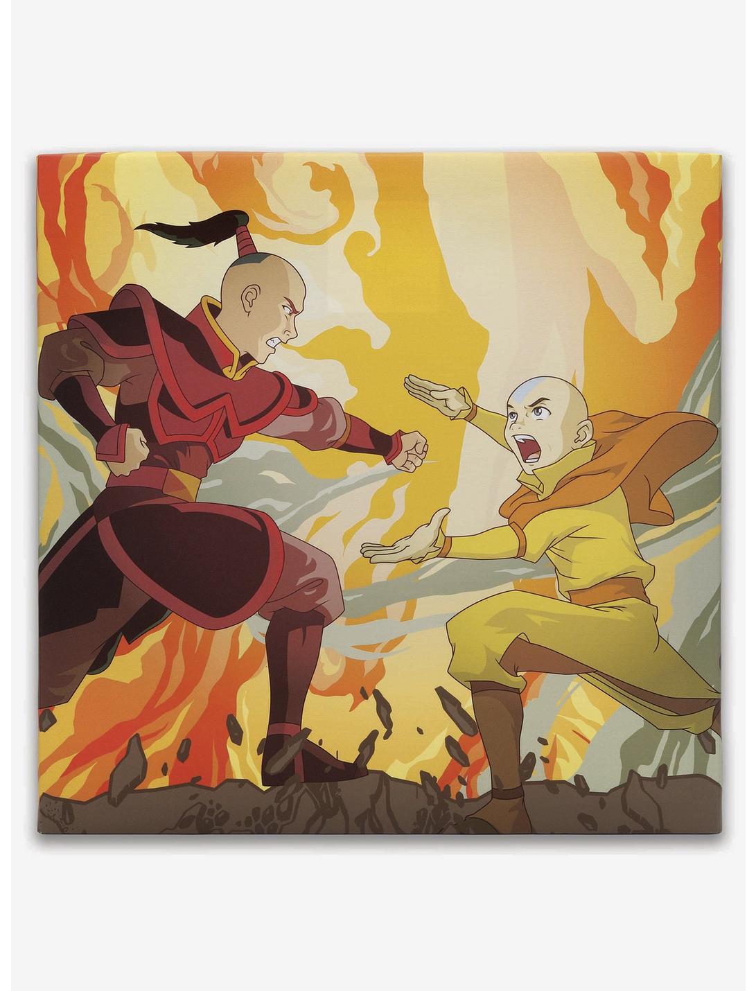 Avatar: The Last Airbender Aang & Zuko Action Scene Canvas Wall Decor, , hi-res