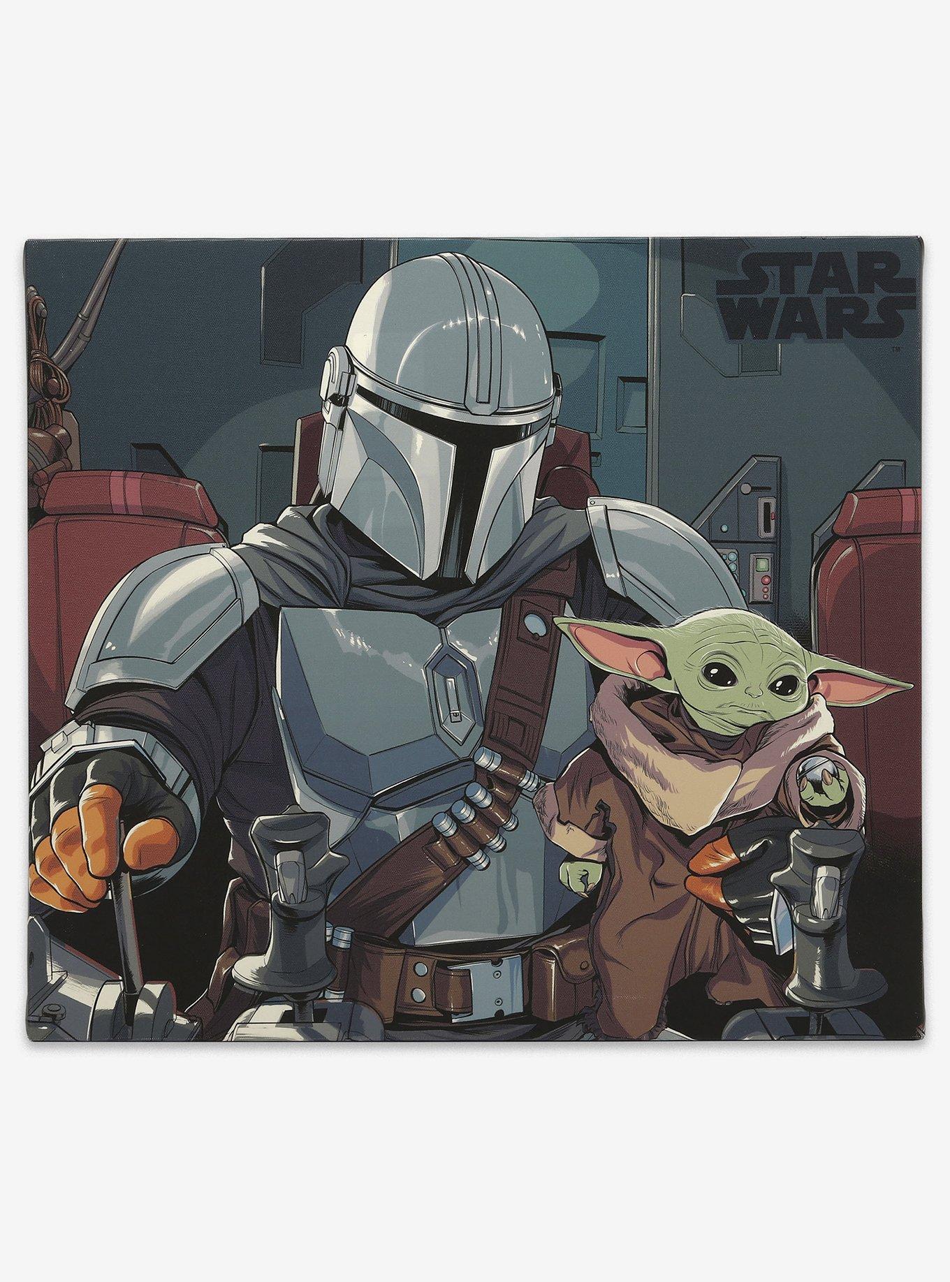 Star Wars Mandalorian Baby Yoda Bathroom Theme