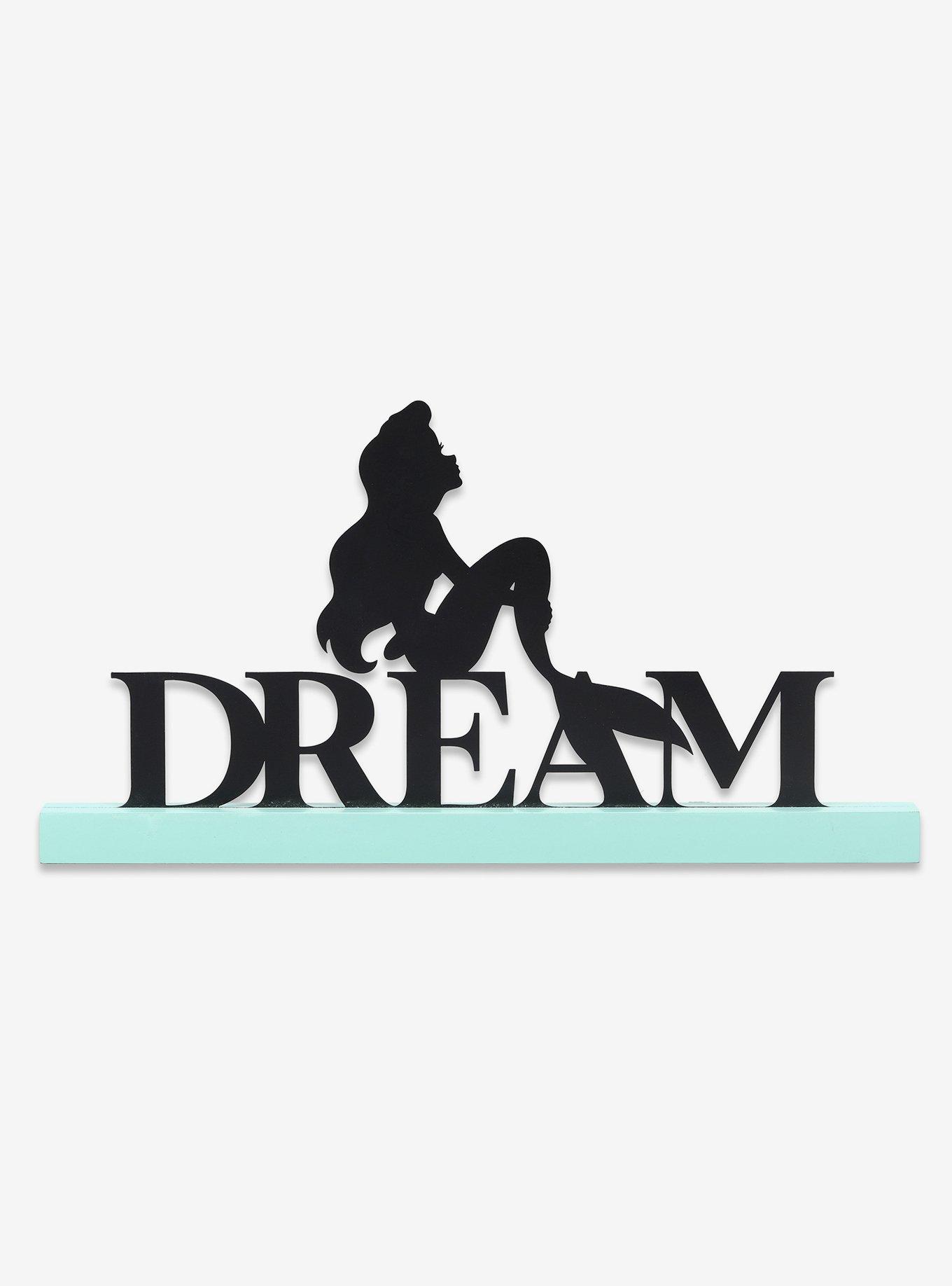 Disney The Little Mermaid Ariel Silhouette Dream Tabletop Decor, , hi-res