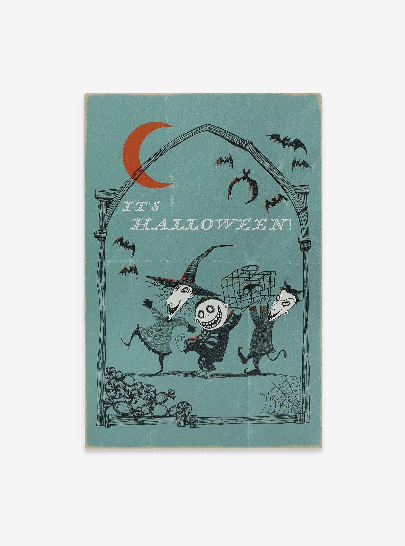 Disney The Nightmare Before Christmas It's Halloween Wood Wall Decor, , hi-res