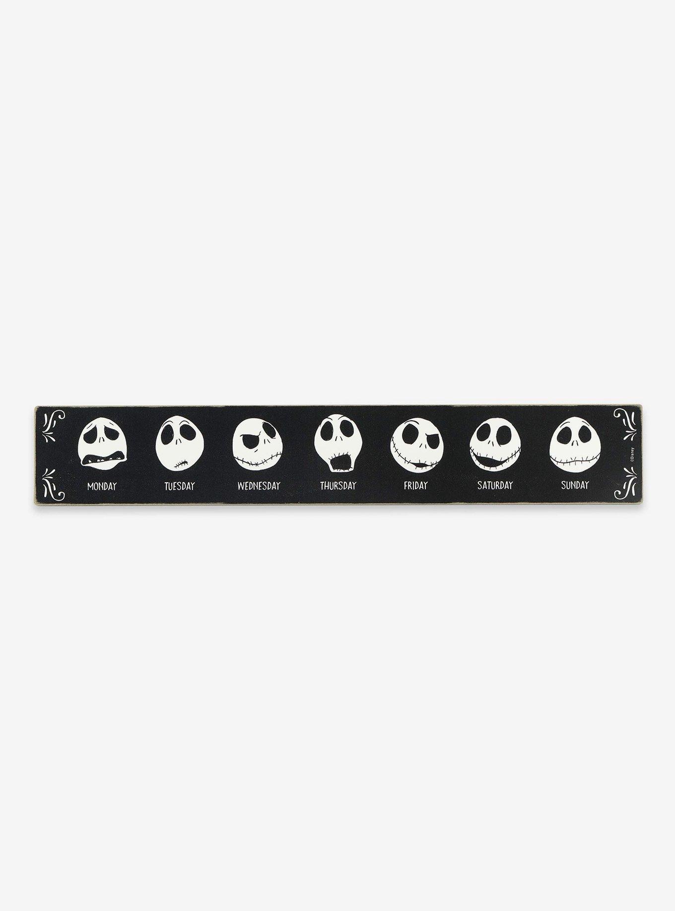 Disney The Nightmare Before Christmas Jack's Week Wood Wall Decor, , hi-res