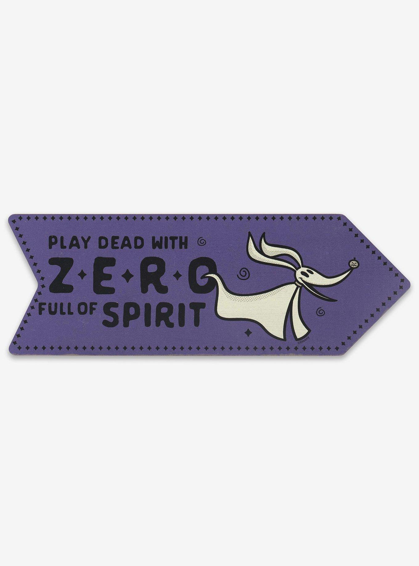 Disney The Nightmare Before Christmas Zero Full of Spirit Wood Wall Decor, , hi-res