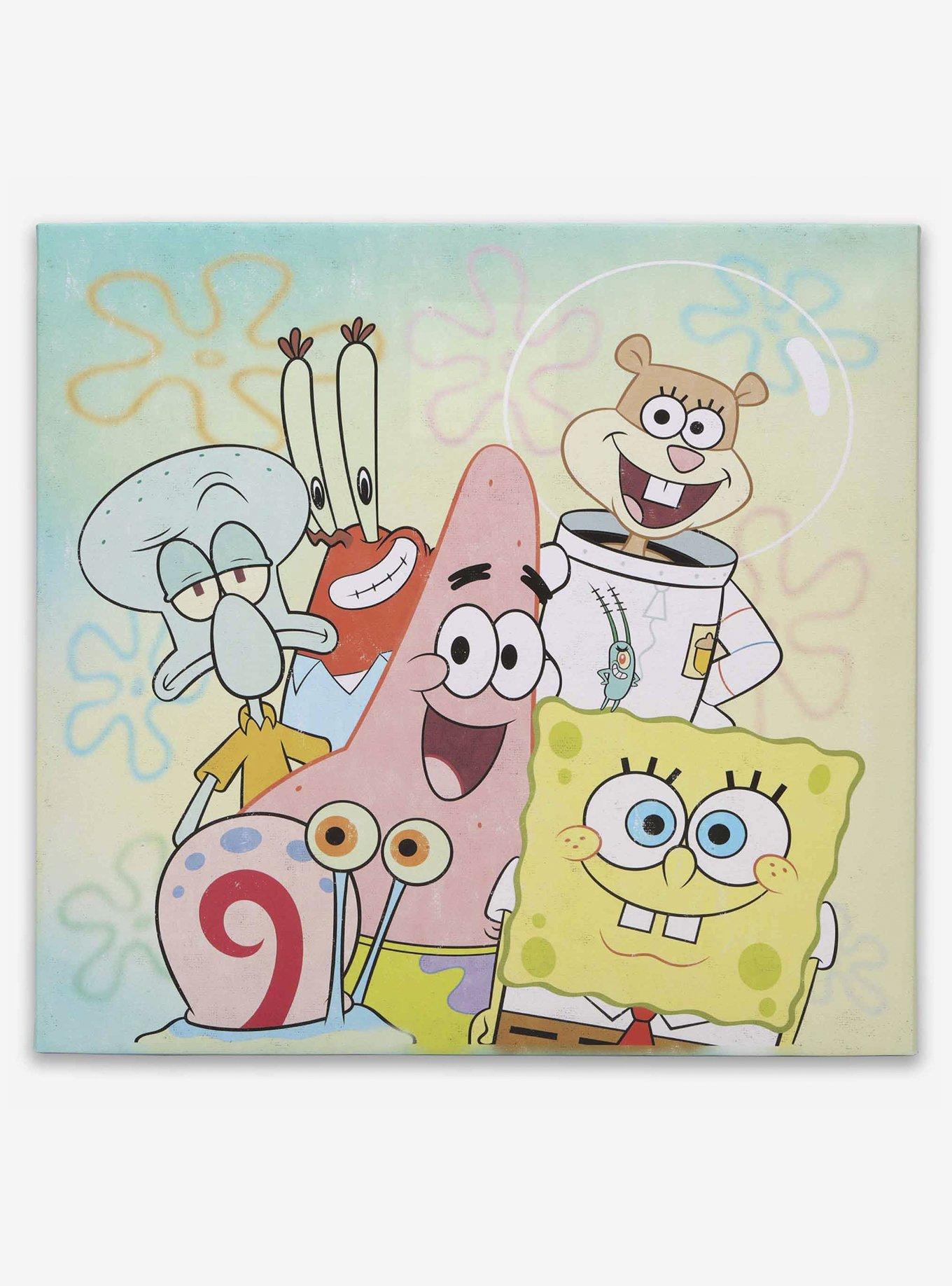 SpongeBob SquarePants & Friends Canvas Wall Decor