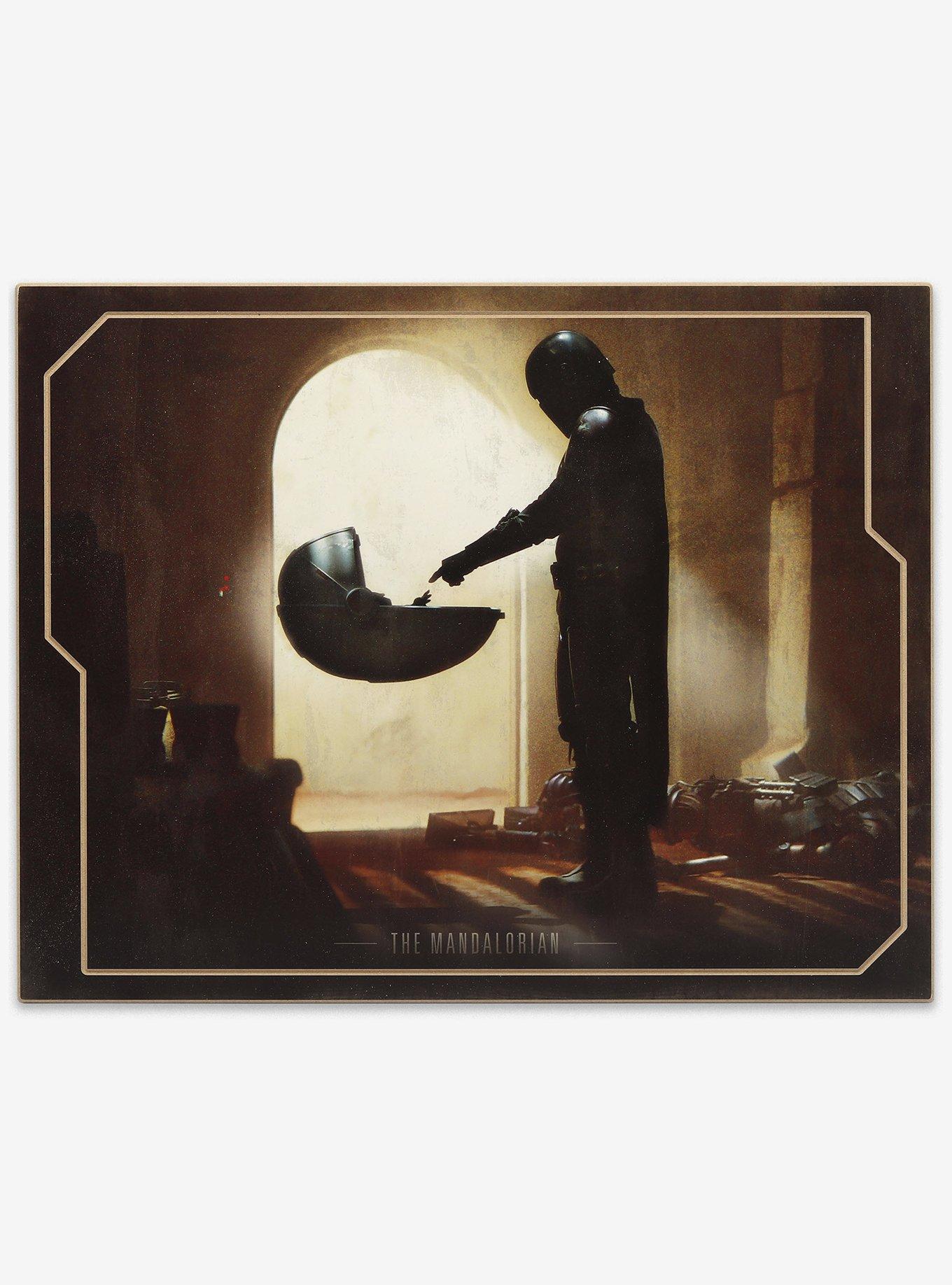 Star Wars The Mandalorian Scene Wood Wall Decor, , hi-res