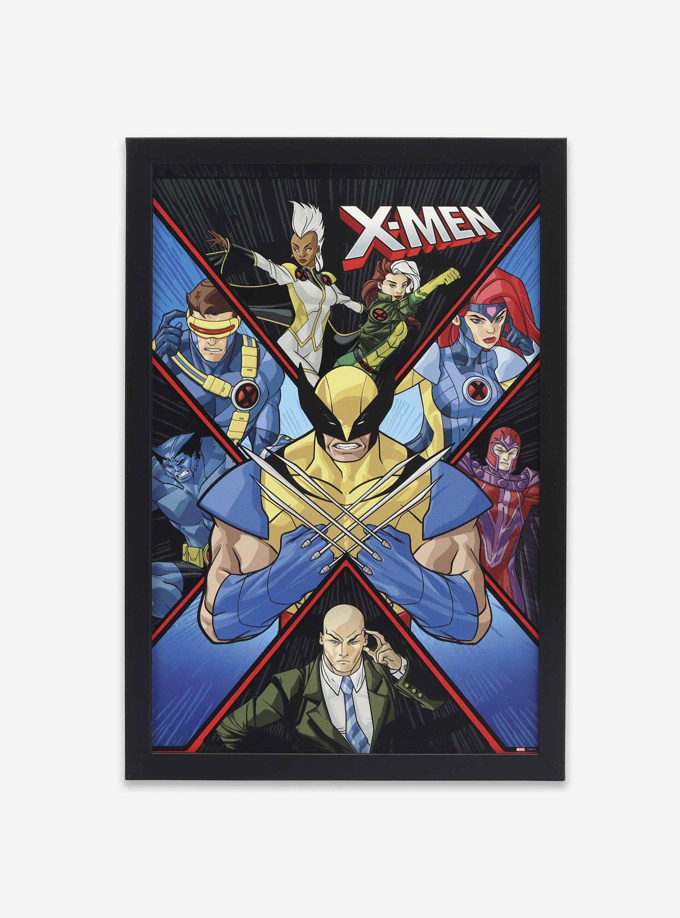 Marvel X-Men Characters Posing Wood Wall Decor, , hi-res