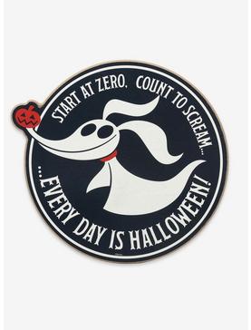 Plus Size Disney The Nightmare Before Christmas Start At Zero Round Wood Wall Decor, , hi-res