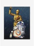 Star Wars Rise of Skywalker Droids C-3PO R2-D2 BB-8 & D-O Wood Wall Decor, , hi-res
