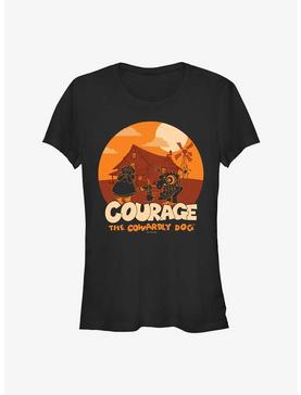 Cartoon Network Courage the Cowardly Dog Cowardly Haunt Girls T-Shirt, , hi-res