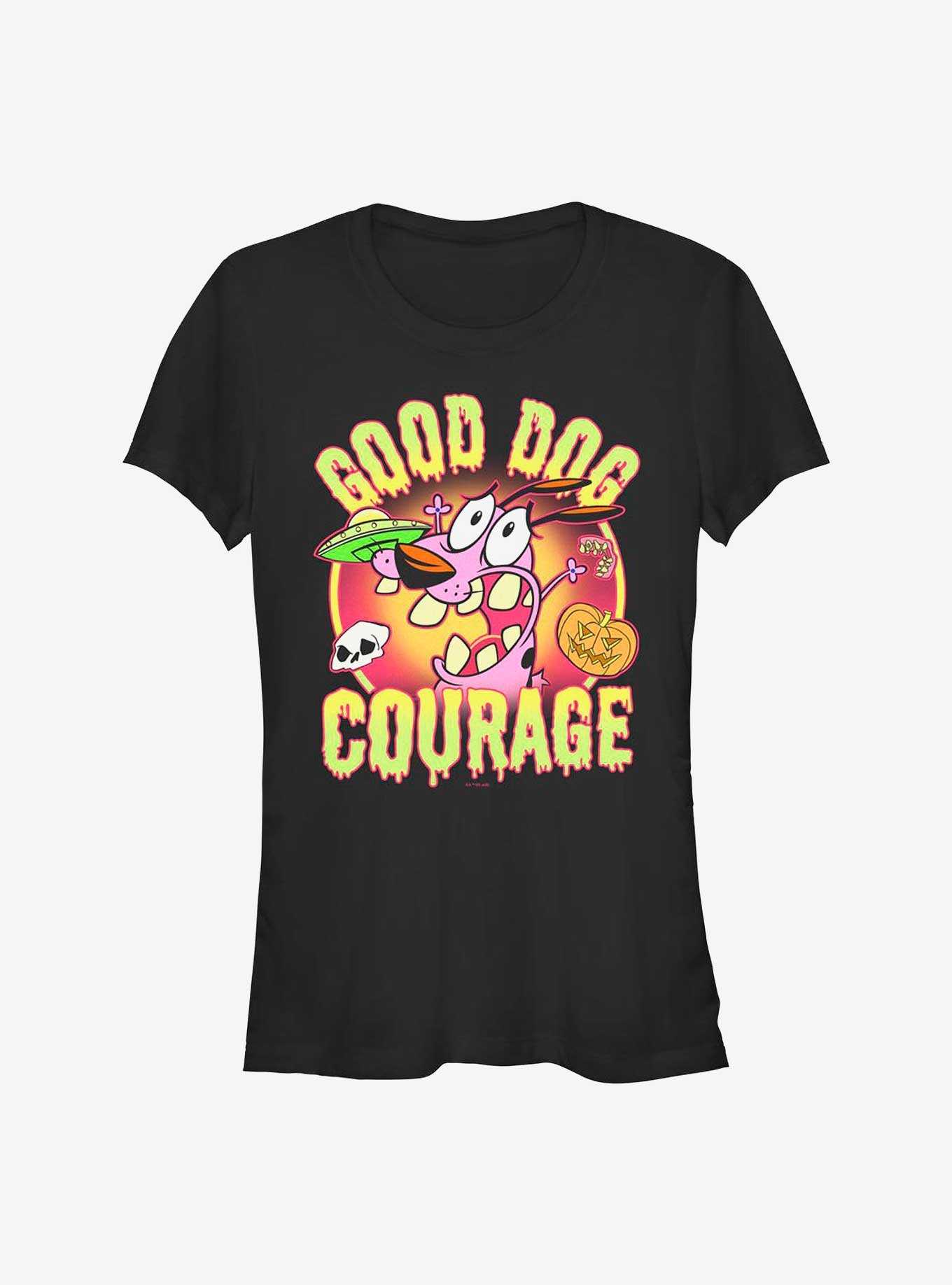 Cartoon Network Courage the Cowardly Dog Good Courage Girls T-Shirt, , hi-res