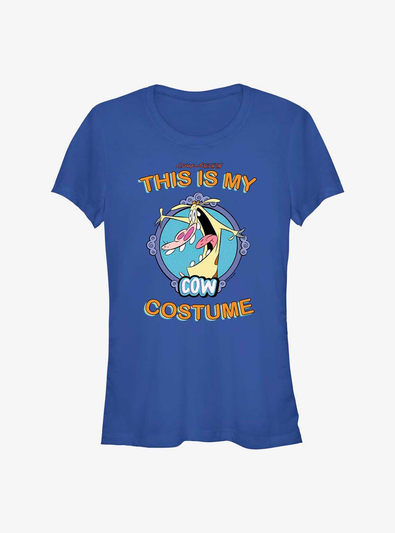 Cartoon Network Cow and Chicken My Costume Girls T-Shirt