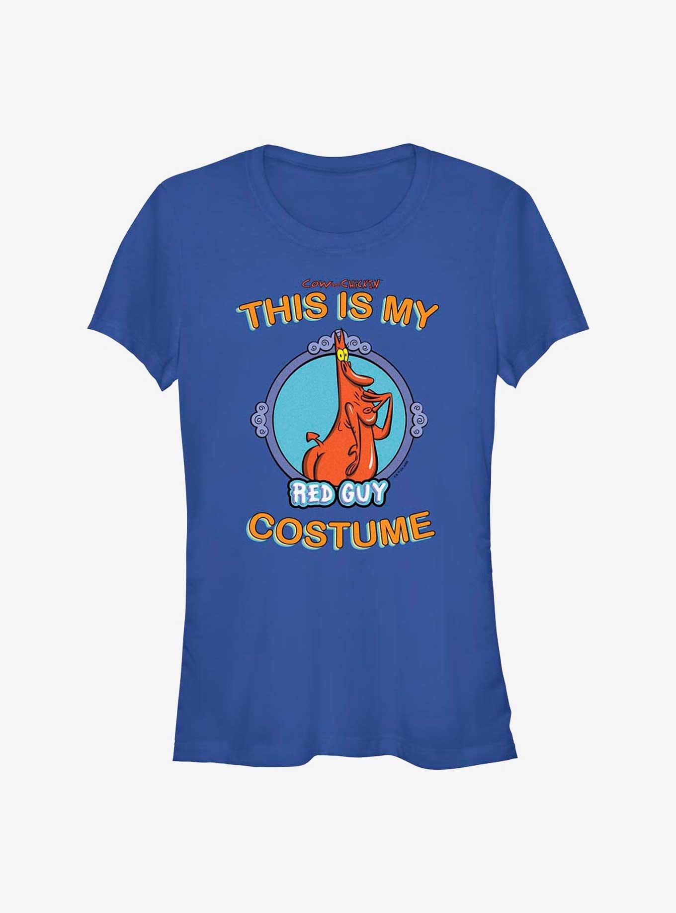 Cartoon Network Cow and Chicken My Red Guy Costume Girls T-Shirt