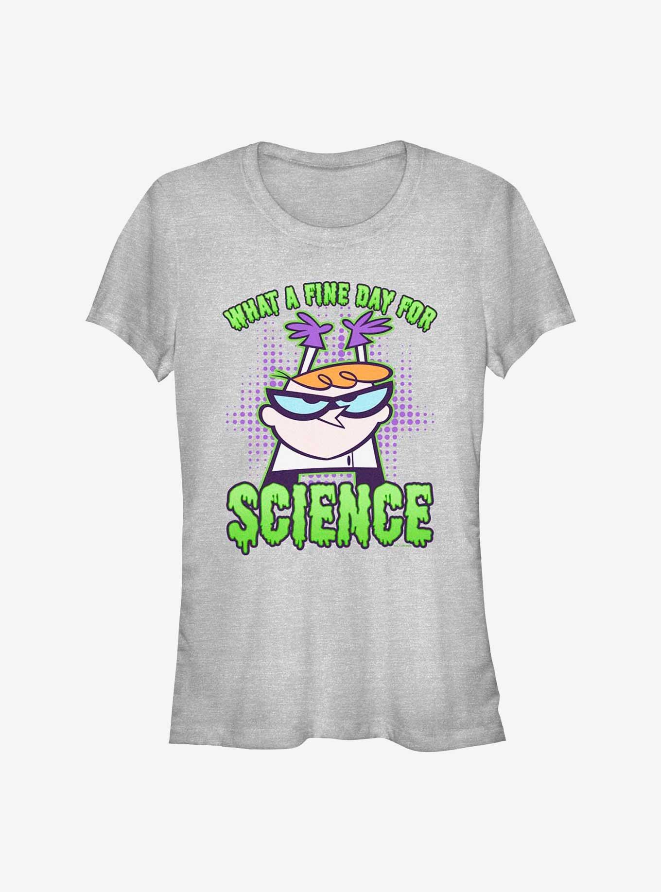 Cartoon Network Dexter's Laboratory A Fine Day For Science Girls T-Shirt