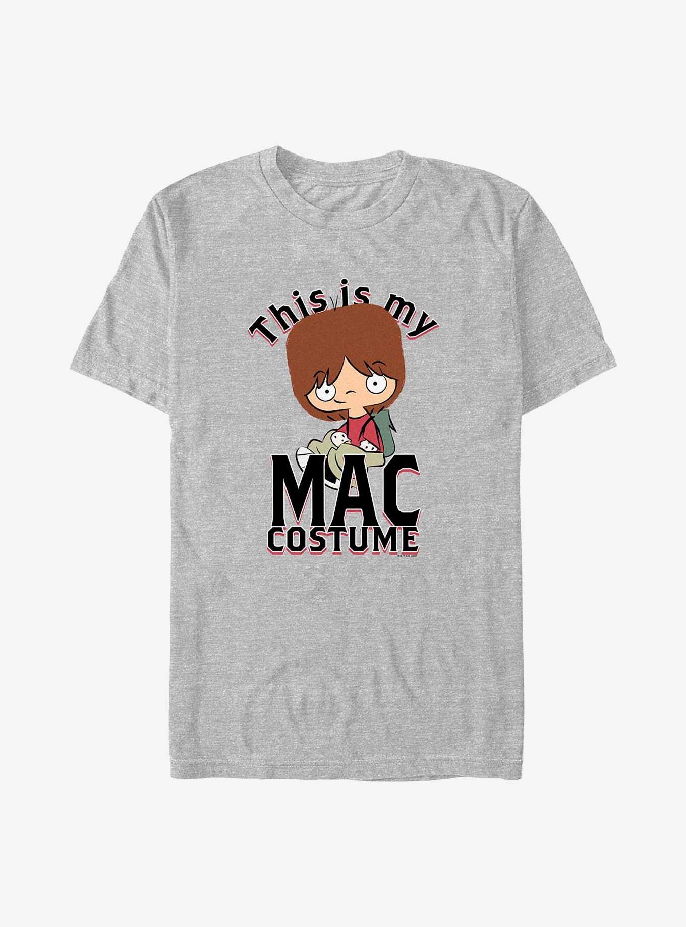 Cartoon Network Foster's Home for Imaginary Friends My Mac Costume T-Shirt, ATH HTR, hi-res