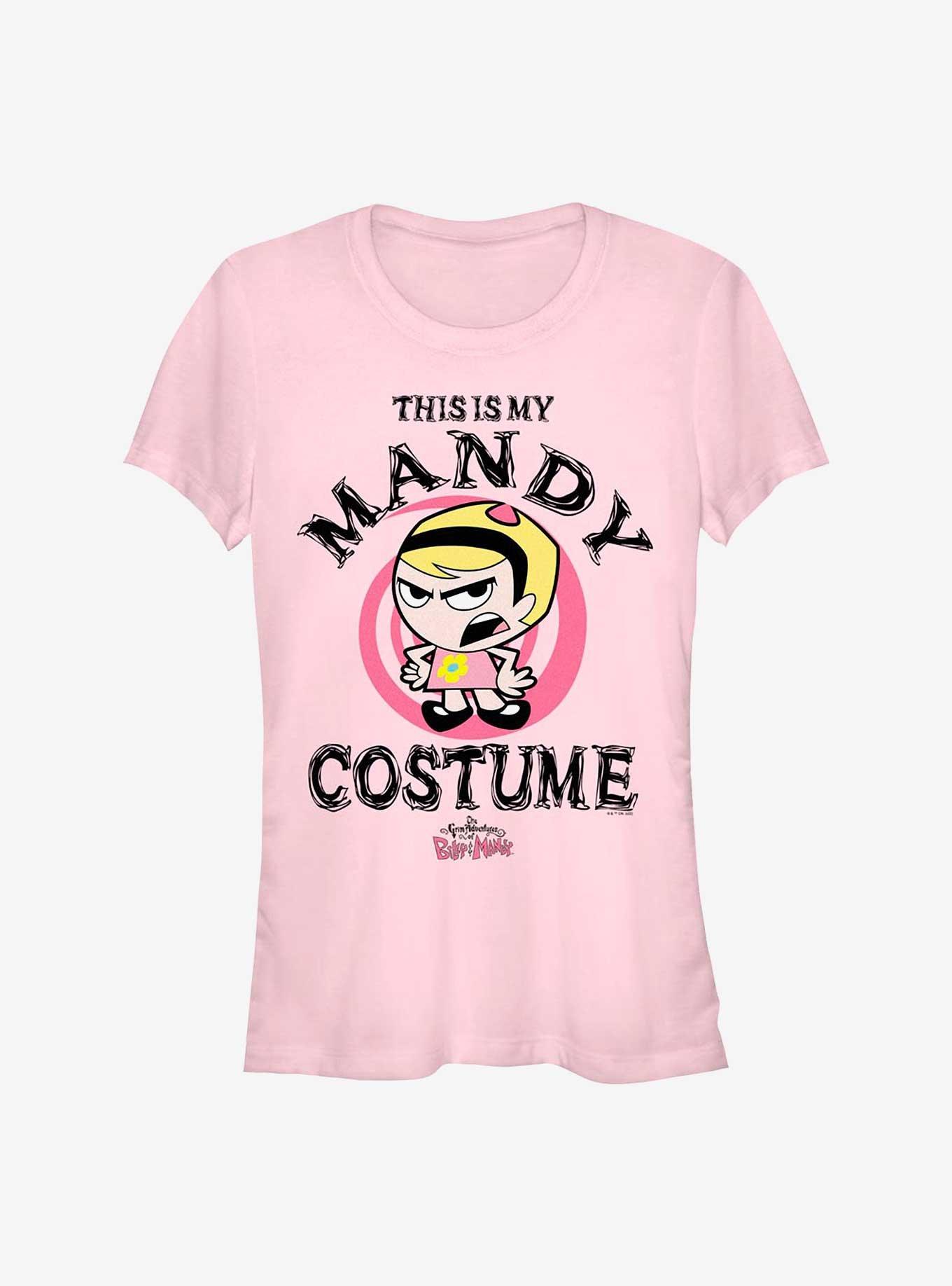 Cartoon Network The Grim Adventures of Billy & Mandy My Mandy Costume Girls T-Shirt, LIGHT PINK, hi-res