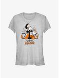 Cartoon Network The Grim Adventures of Billy & Mandy Pumpkins Girls T-Shirt, ATH HTR, hi-res