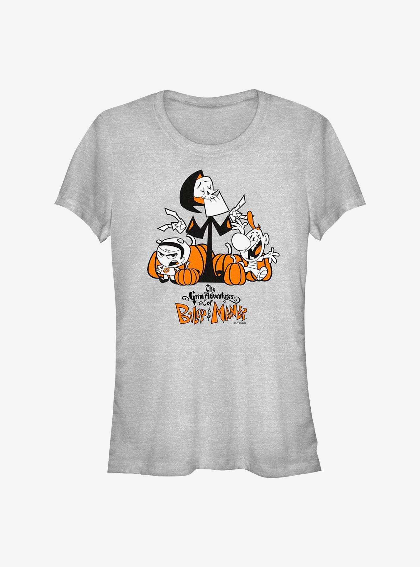 Cartoon Network The Grim Adventures of Billy & Mandy Pumpkins Girls T-Shirt, , hi-res