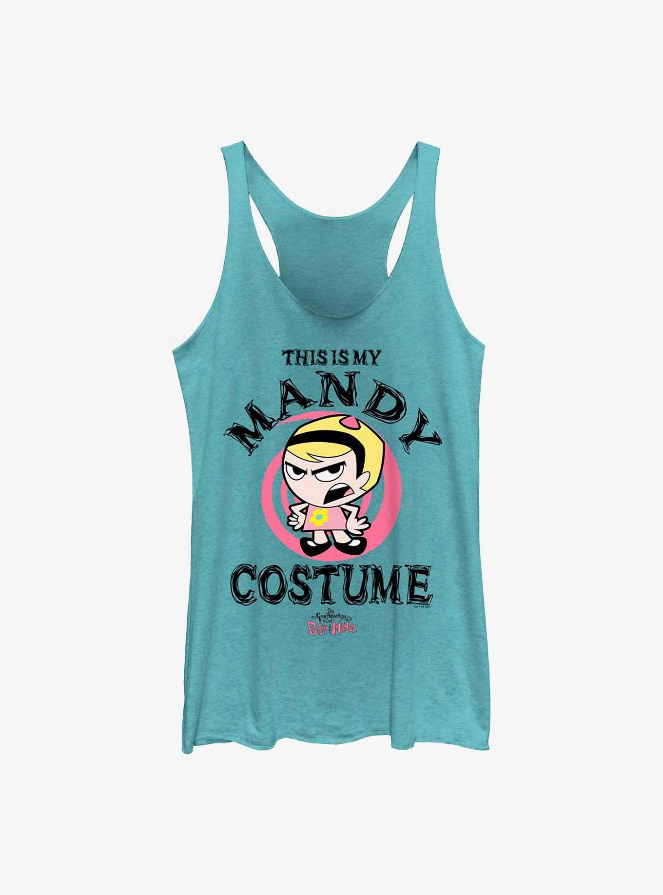 Cartoon Network The Grim Adventures of Billy & Mandy My Mandy Costume Girls Tank, TAHI BLUE, hi-res