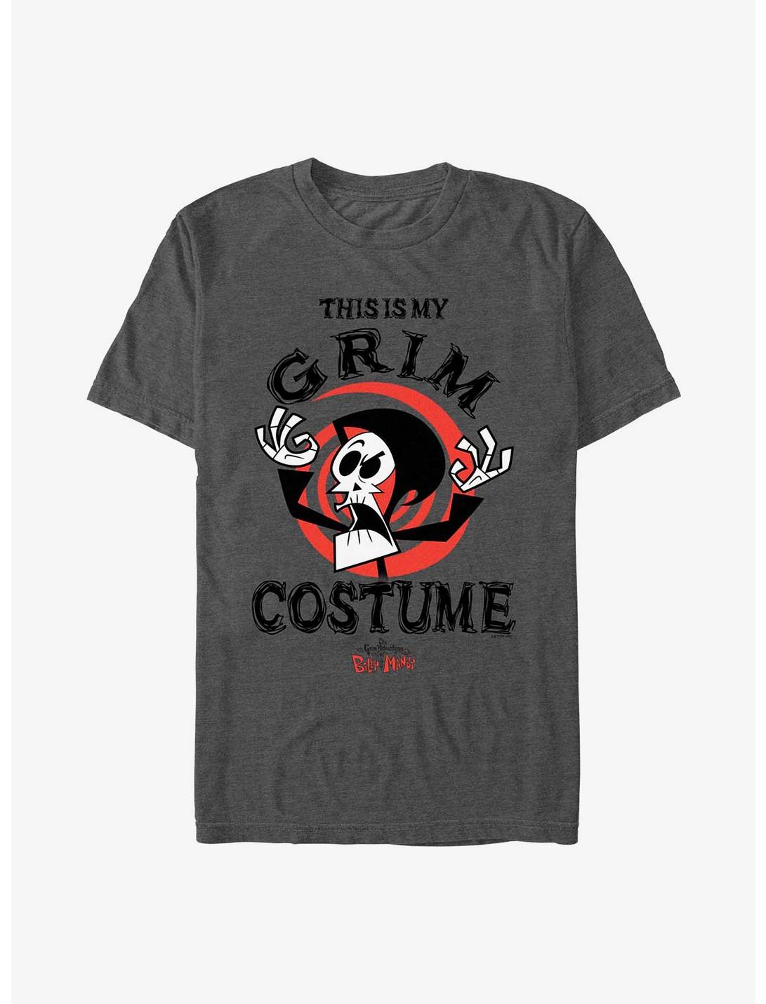Cartoon Network The Grim Adventures of Billy & Mandy My Grim Costume T-Shirt, CHAR HTR, hi-res