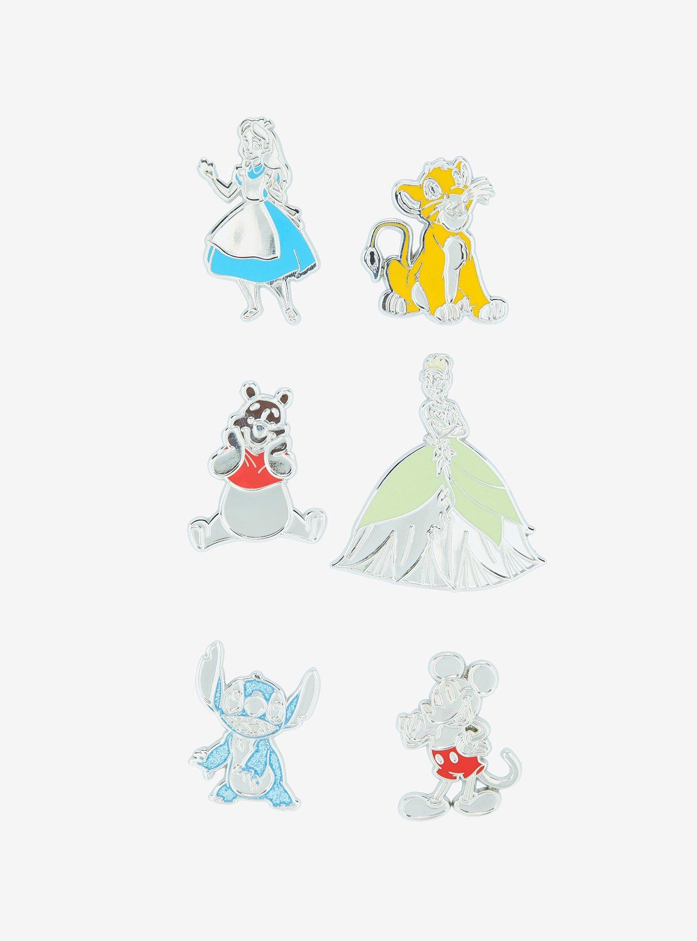 Loungefly Disney 100th Anniversary Characters Blind Box Enamel Pin, , hi-res