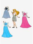 Loungefly Disney Sleeping Beauty Aurora Interchangeable Dress Enamel Pin Set, , hi-res