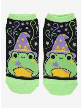 Wizard Frog No-Show Socks, , hi-res