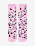 Cow With Knife Crew Socks, , hi-res