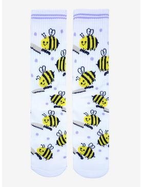 Bee Knife Varsity Crew Socks, , hi-res