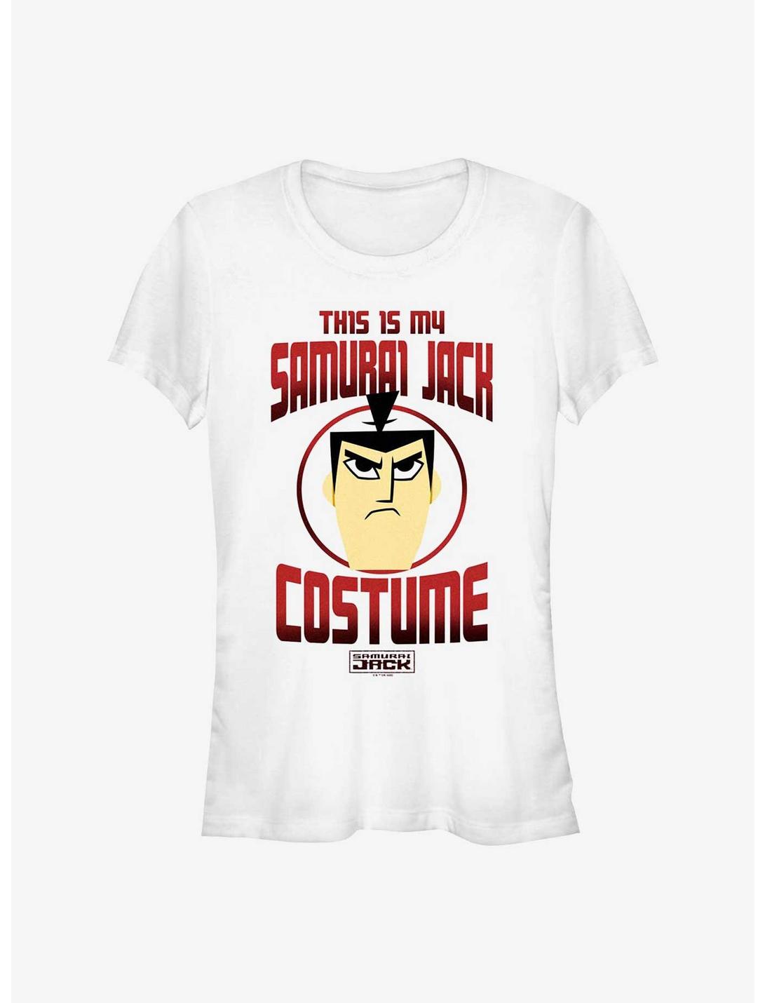 Cartoon Network Samurai Jack My Samurai Jack Costume Girls T-Shirt, WHITE, hi-res