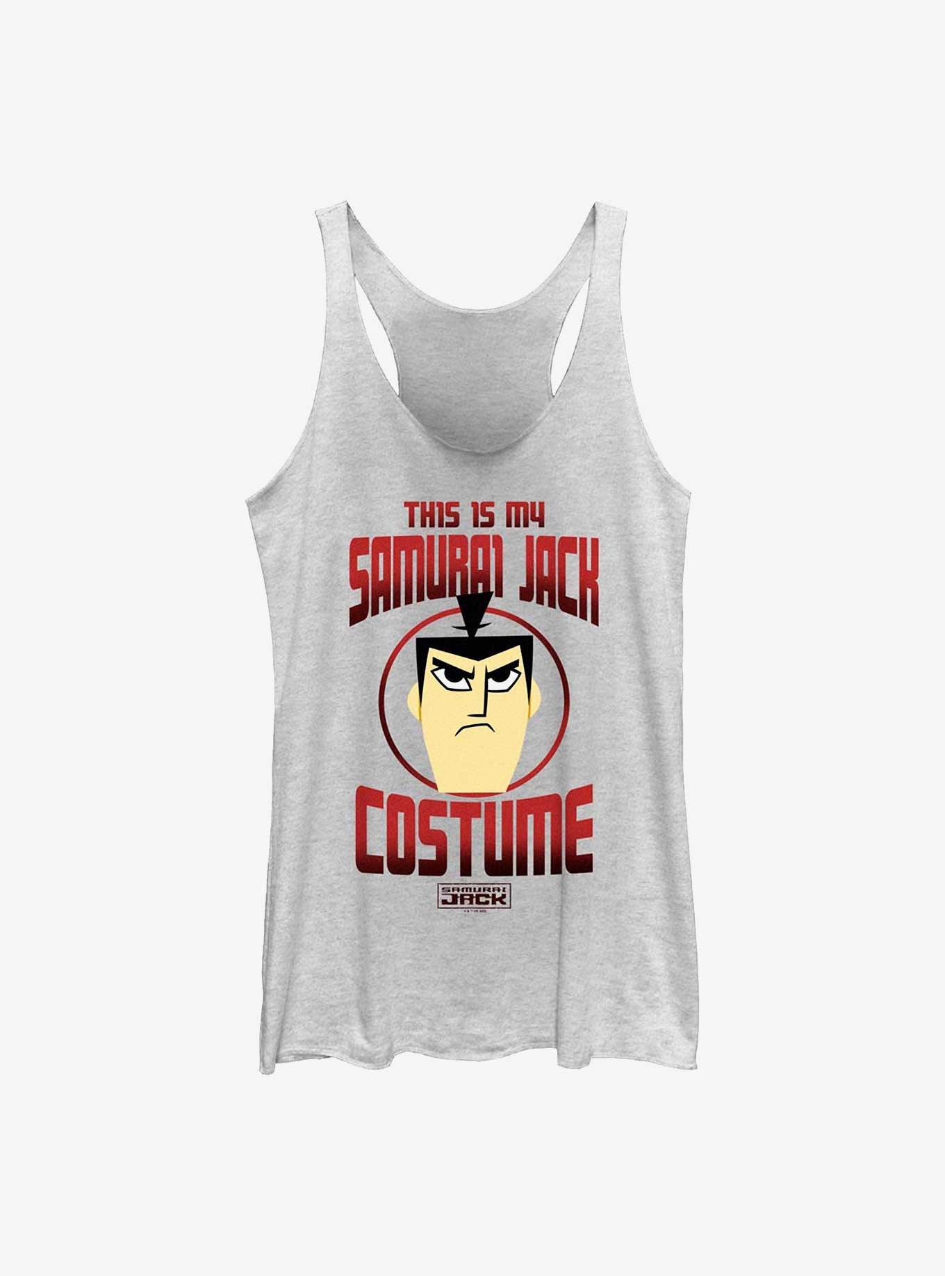 Cartoon Network Samurai Jack My Samurai Jack Costume Girls Tank, WHITE HTR, hi-res