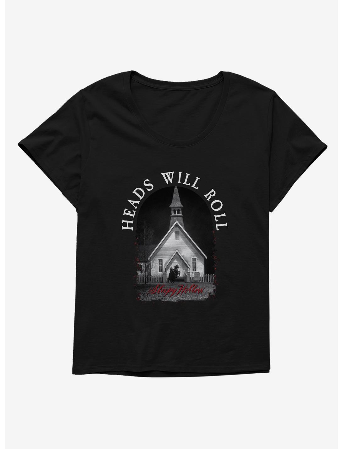 Sleepy Hollow The Headless Horseman Womens T-Shirt Plus Size, BLACK, hi-res