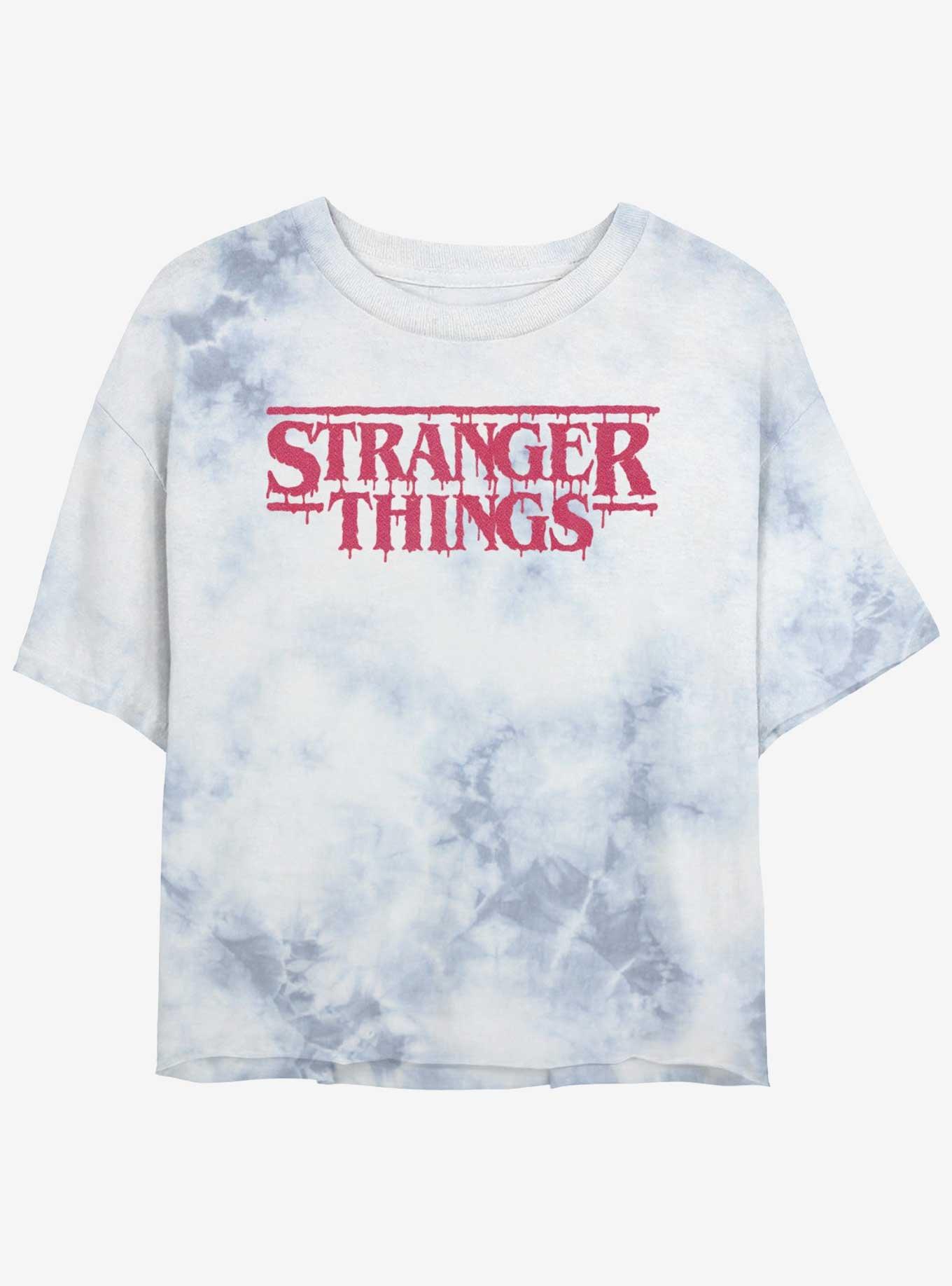 Stranger things crop top