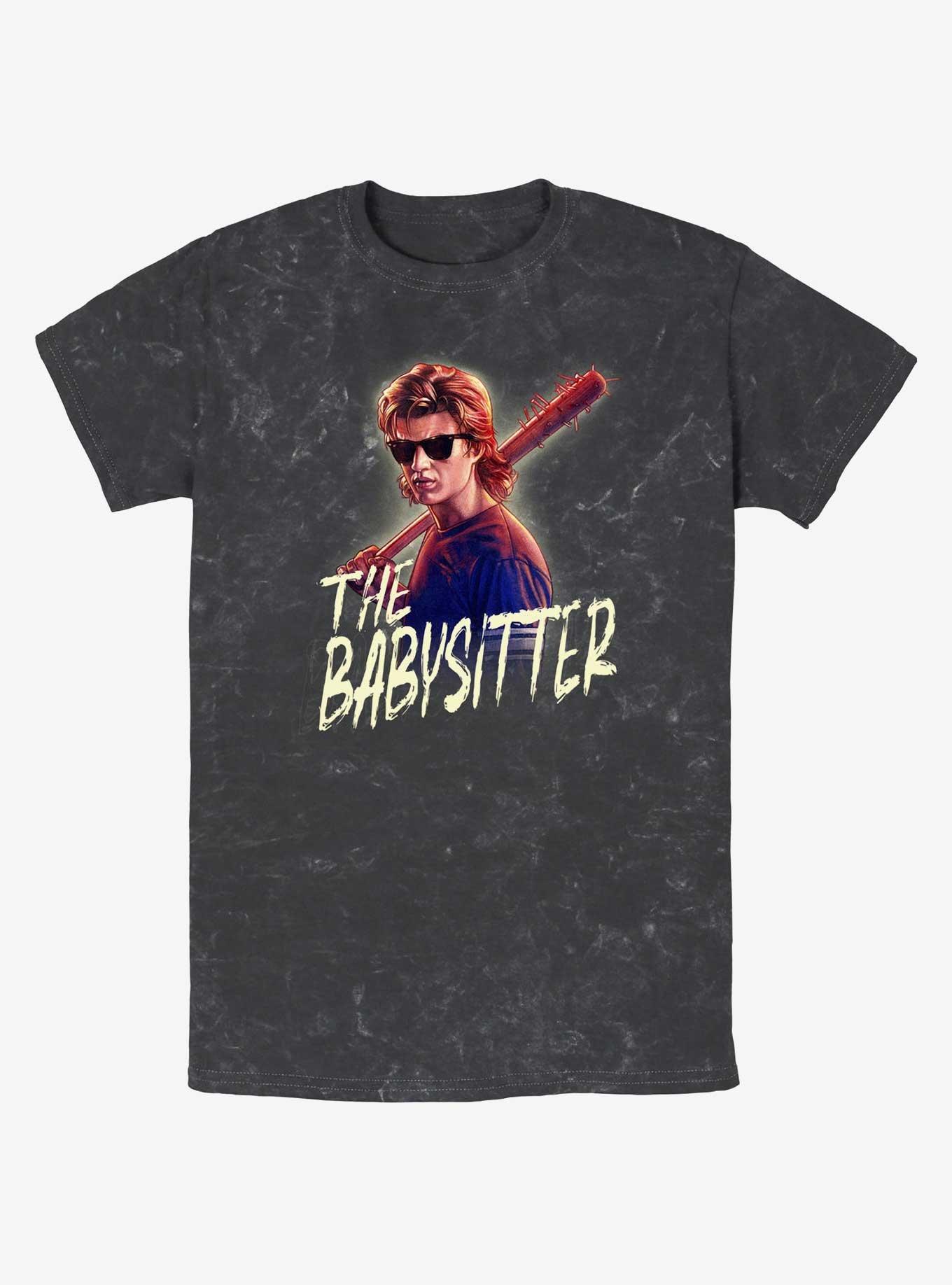 Stranger Things Steve The Babysitter Mineral Wash T-Shirt