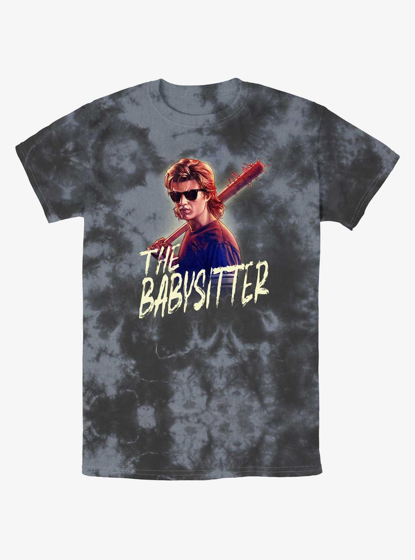 Stranger Things Steve The Babysitter Mineral Wash T-Shirt, , hi-res