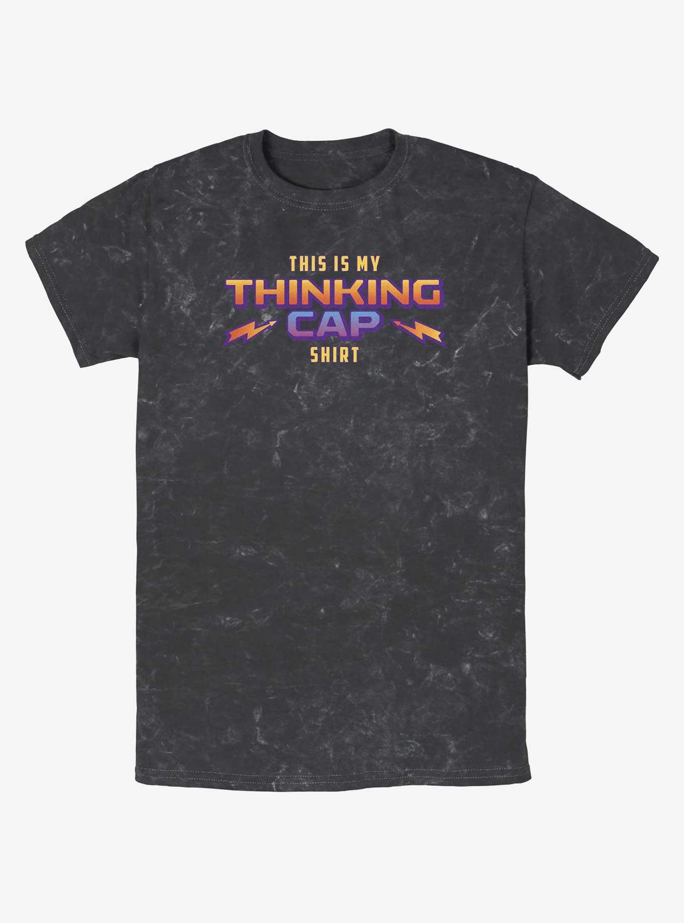 Stranger Things Thinking Cap Mineral Wash T-Shirt, , hi-res