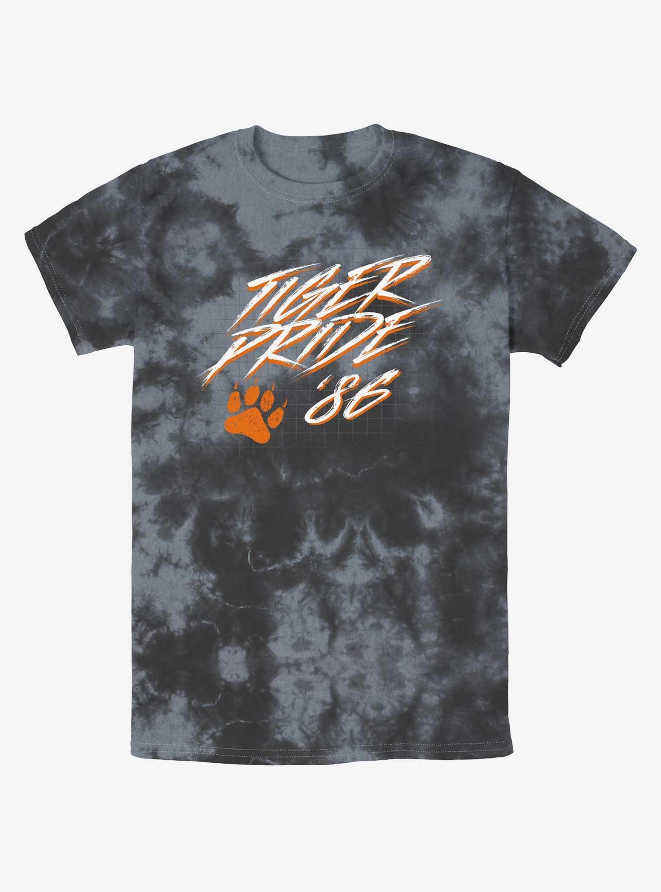 Stranger Things Tiger Pride Mineral Wash T-Shirt, , hi-res