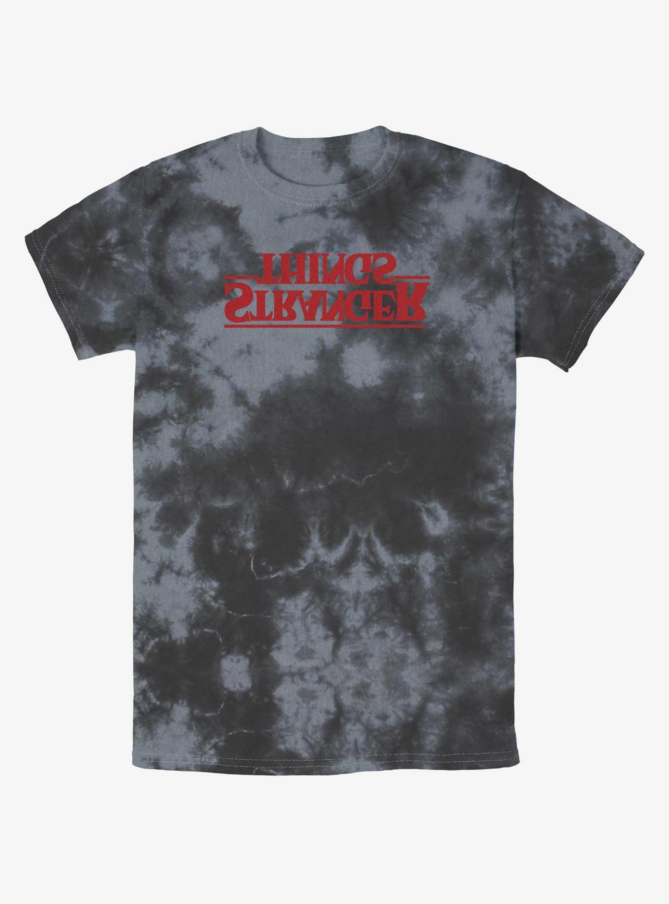 Stranger Things Upside Down Logo Mineral Wash T-Shirt