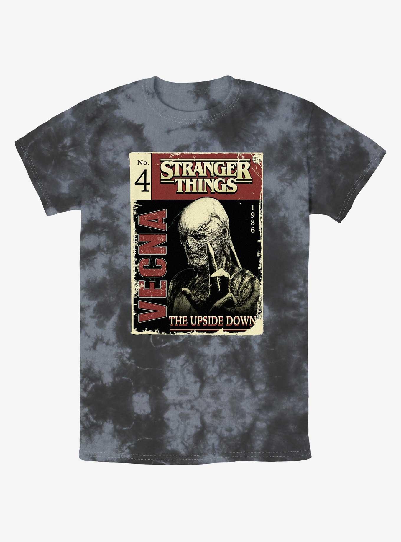 Stranger Things Vecna Pulp Comic Mineral Wash T-Shirt, , hi-res