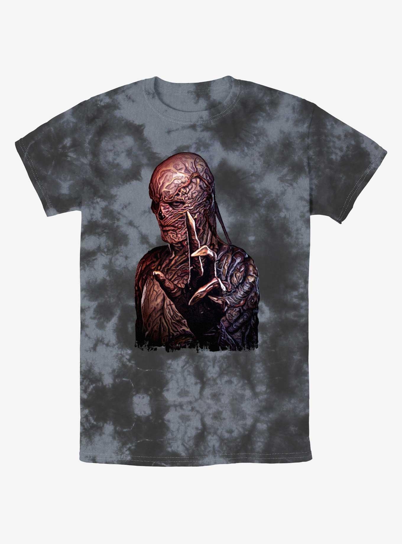 Stranger Things Vecna Portrait Mineral Wash T-Shirt, BLKCHAR, hi-res